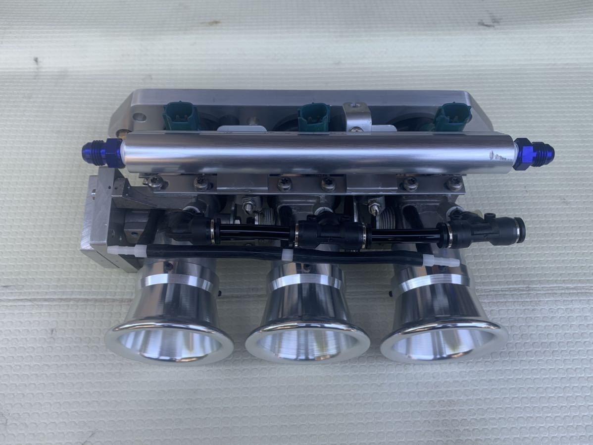 工場 トゥデイ/ビート☆3連ビッグスロットル+12穴インジェクター☆ビート純正ECU 工場 トゥデイ/ビート☆3連ビッグスロットル+12穴インジェクター☆ビート純正ECU