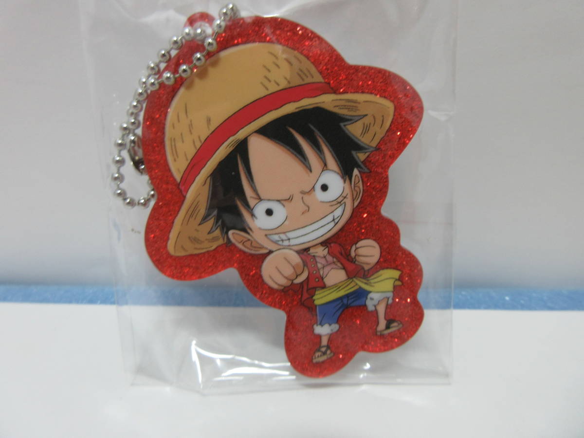 ワンピース ★ルフィ★ラメ入り・アクリルチャーム★コレクション★POMMOP★未使用品★ONE PIECE ★ ★_画像1