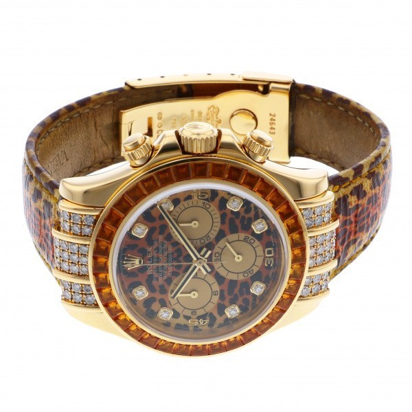 ロレックス ROLEX デイトナ レパード 116598SACO シャンパン文字盤 中古 腕時計 メンズ_画像2