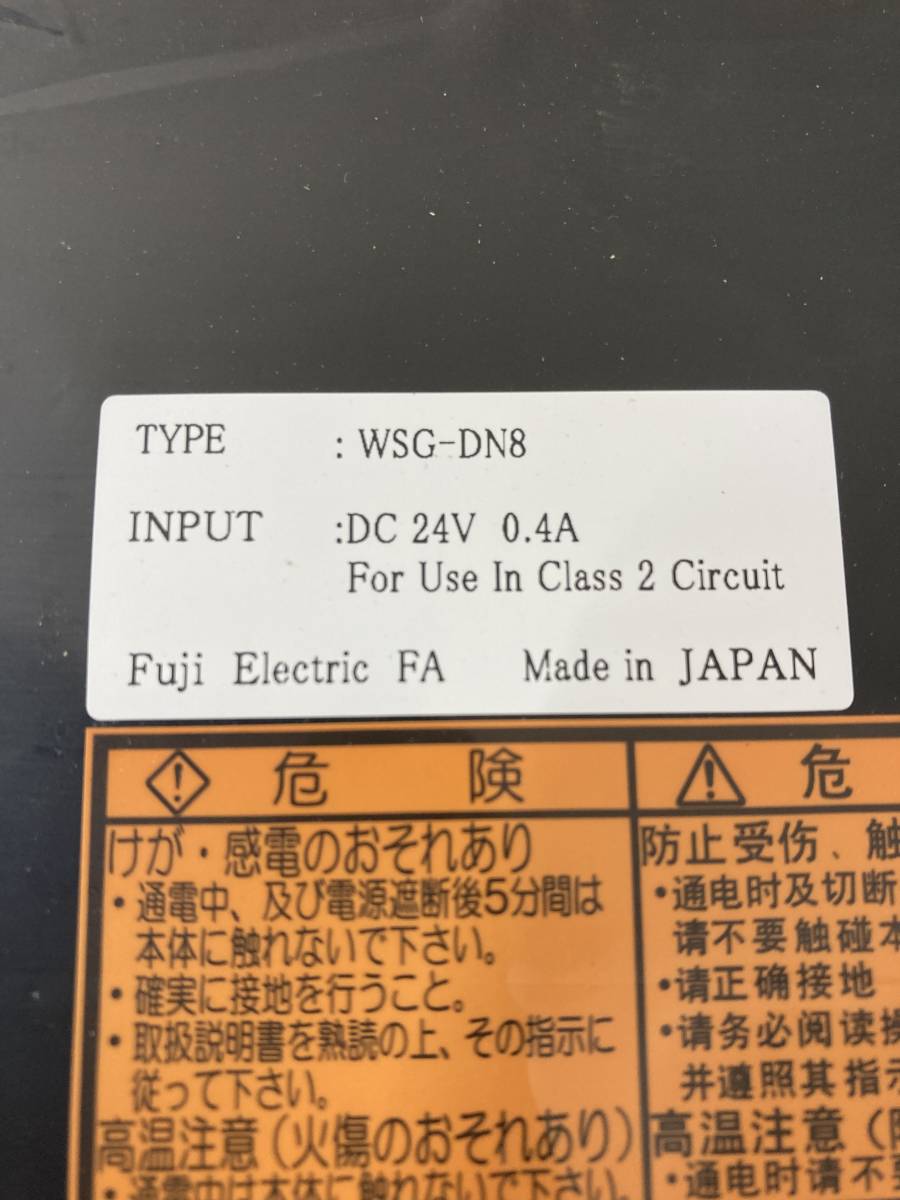 FUJI AC SERVO OPTION 富士 AC サーボシステム FALDIC-αシリーズ WSG