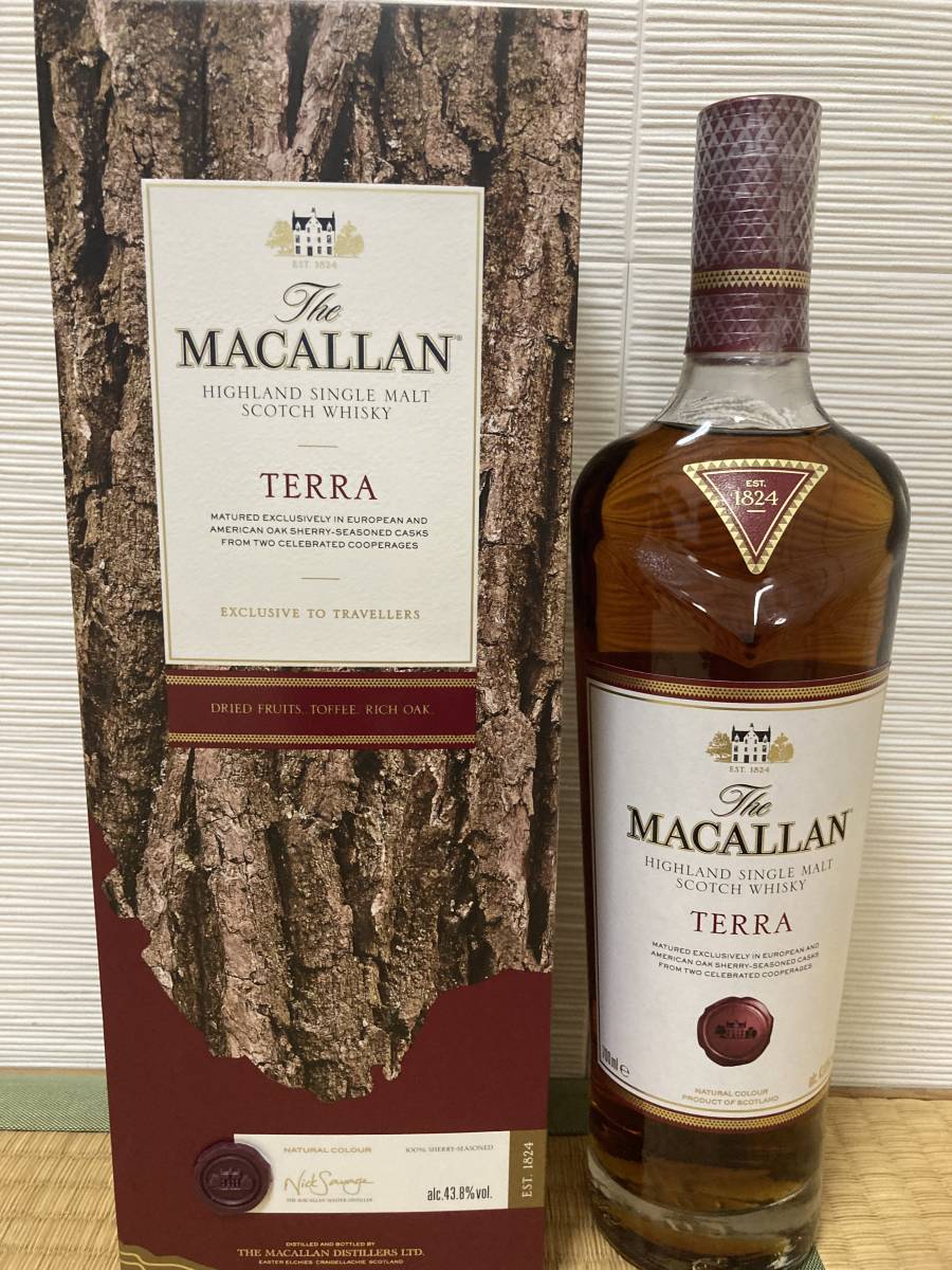 未開栓】マッカラン テラ700ml 43.8% MACALLAN TERRA 箱付き