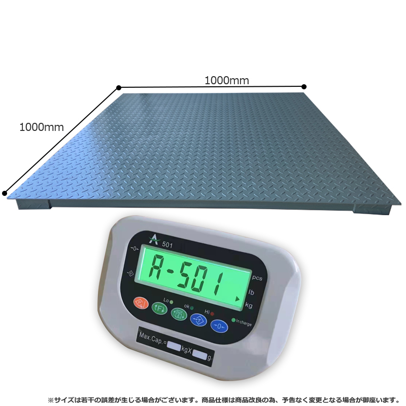  backlight attaching [3t digital type floor scale ] 3T 1000. pcs scales low floor type measurement vessel manner sack discount * total weight * number display * weight warning function 