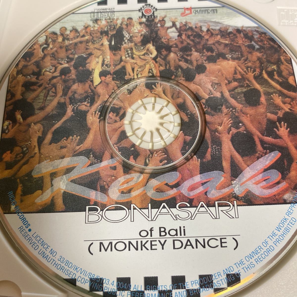 バリ島　ケチャ　CD