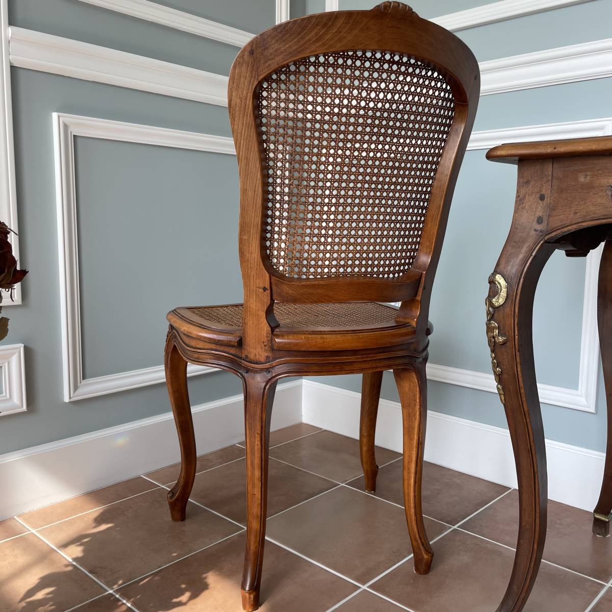 フランスアンティーク チェア ロココ様式 アンティークチェア 椅子