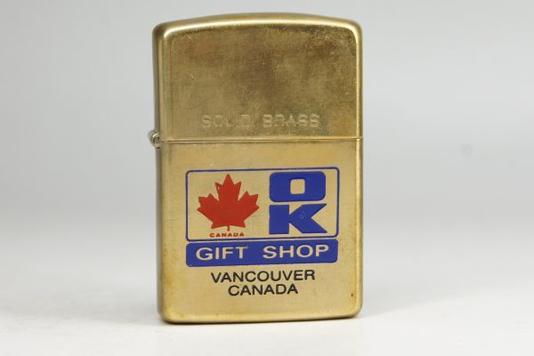 1円~ ジッポ ZIPPO ソリッドブラス ライター 1932 1989 真鍮 ゴールド 
