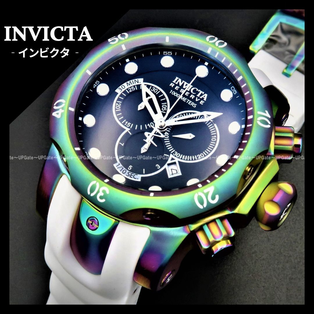 最上位Reserveモデル レインボー INVICTA Venom 24061 インビクタ