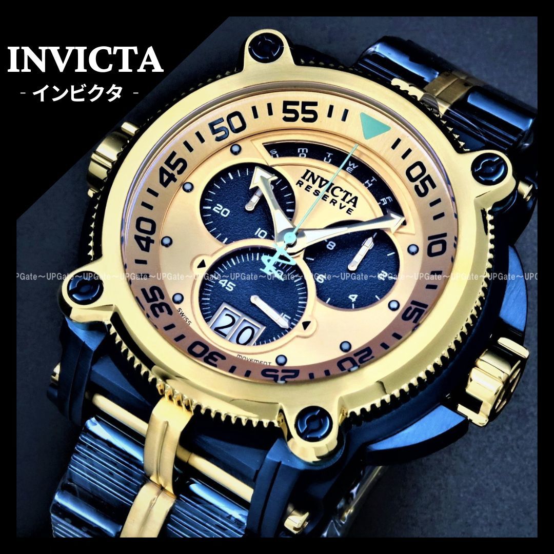 ファッション通販】 ド迫力☆内転式ベゼル搭載 INVICTA Sea Hunter