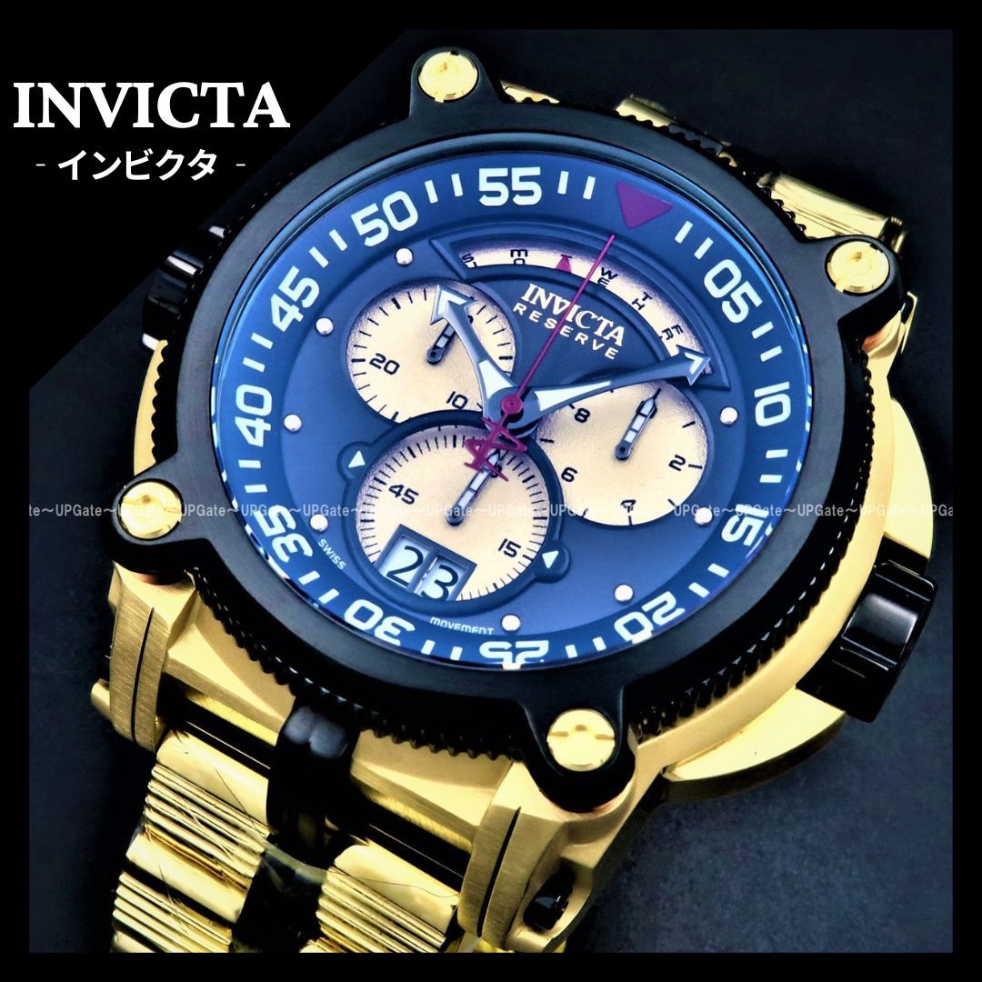 激安超安値 ド迫力☆内転式ベゼル搭載 INVICTA Sea Hunter 37001