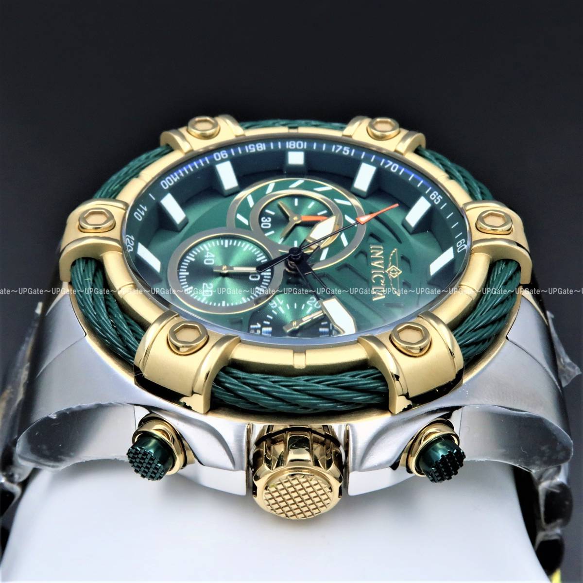 大人気シリーズ★金銀ツートン INVICTA Bolt 25519 インビクタ　ボルト_画像4