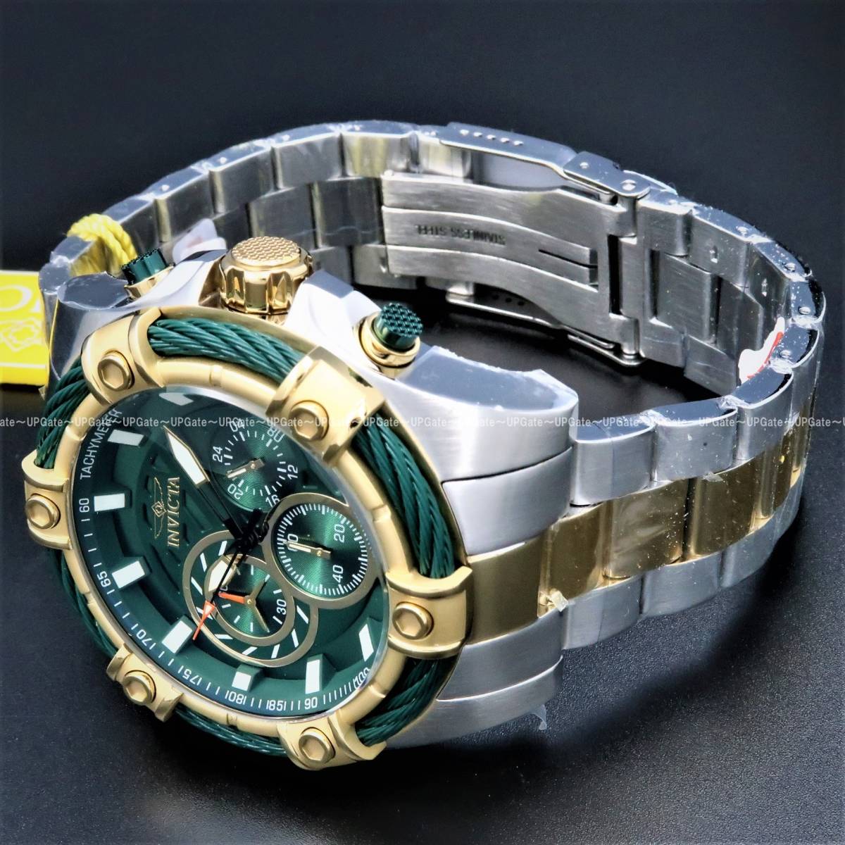 大人気シリーズ★金銀ツートン INVICTA Bolt 25519 インビクタ　ボルト_画像6