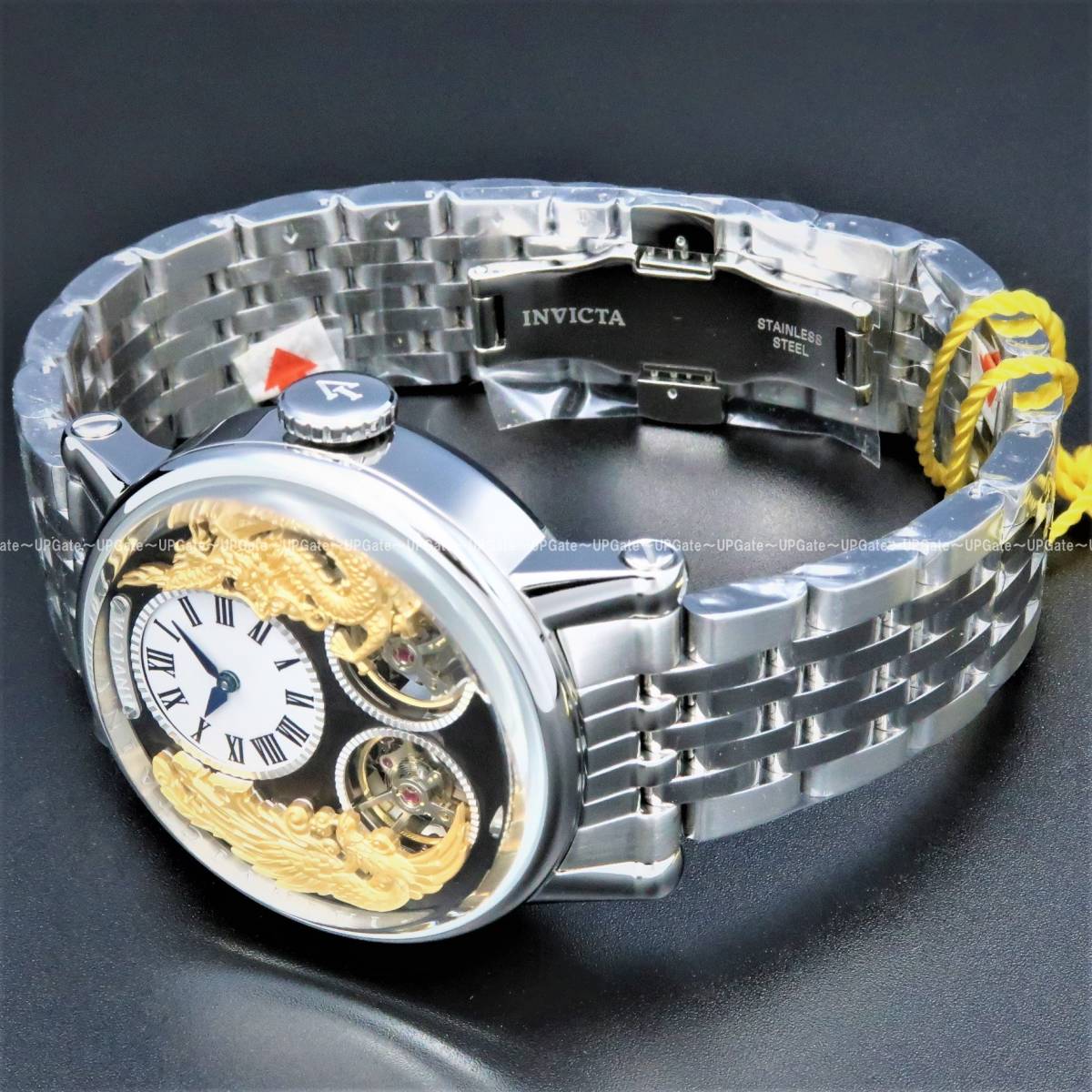 高級☆ダブルオープンハート☆自動巻 INVICTA Vintage 38189