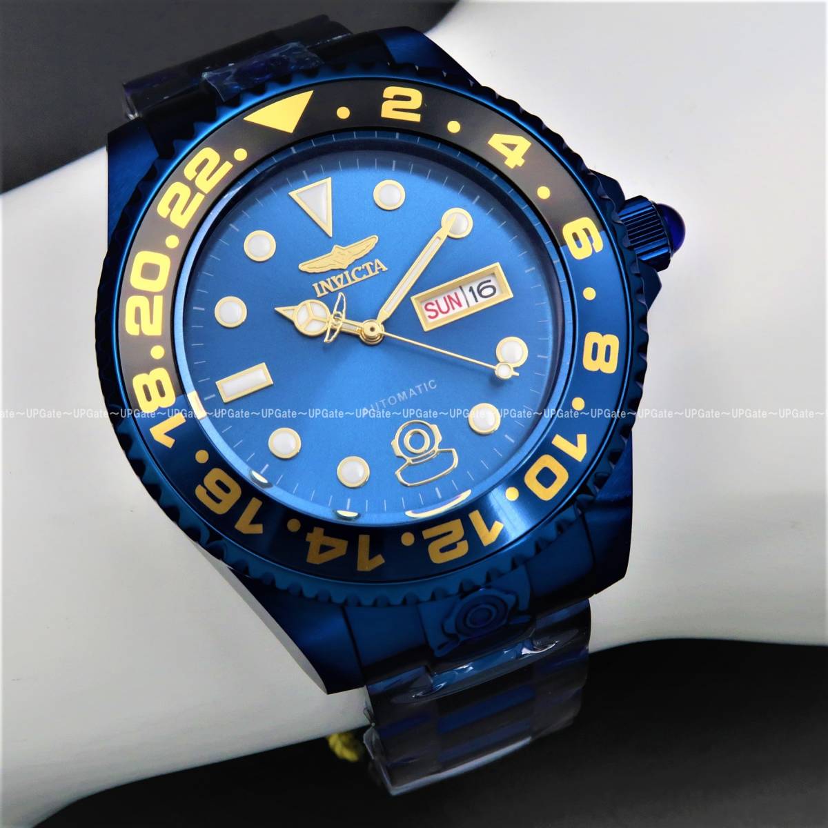  водонепроницаемый * Grand дайвер * самозаводящиеся часы INVICTA Pro Diver 35340 in корзина для рыбы tap ro дайвер 