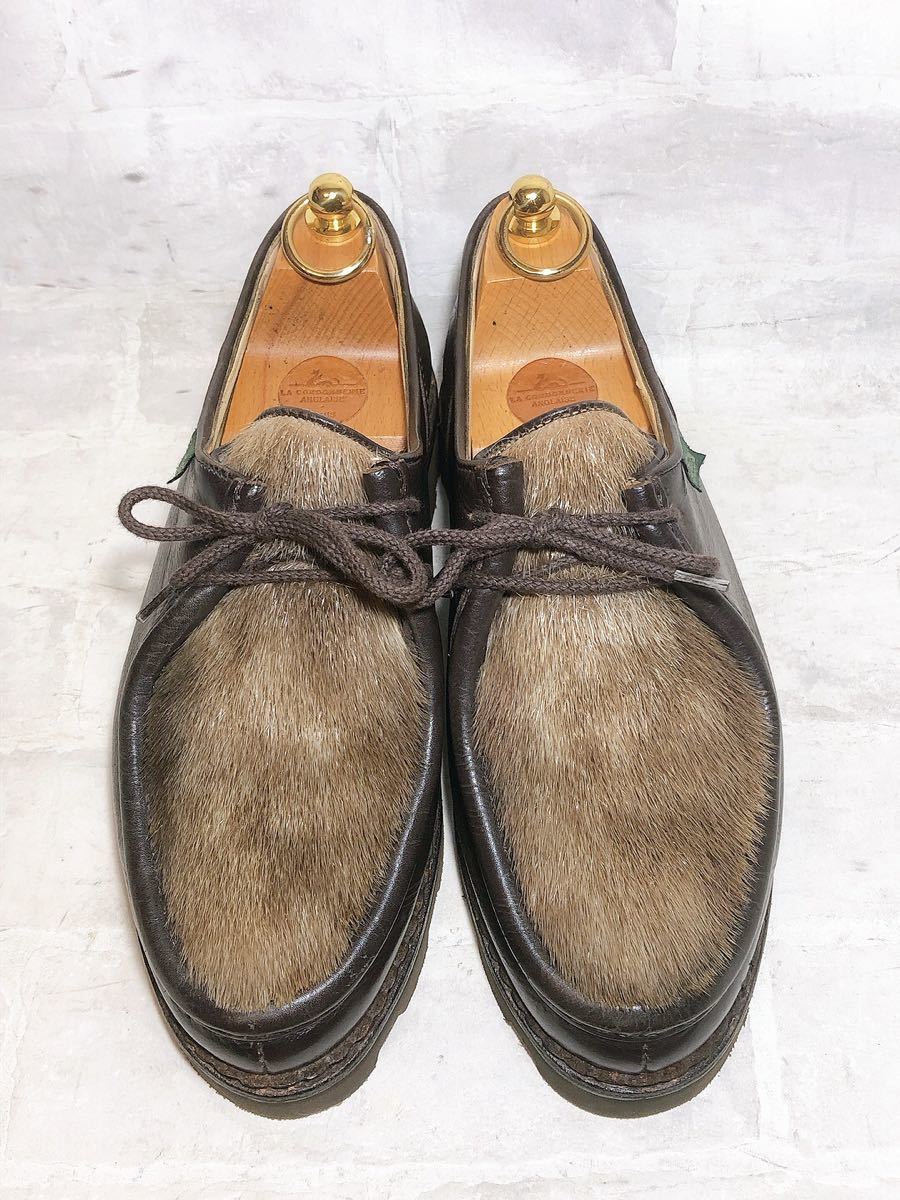 貴重!!【美品】Paraboot パラブーツ 最高級 ミカエルフォック アザラシ