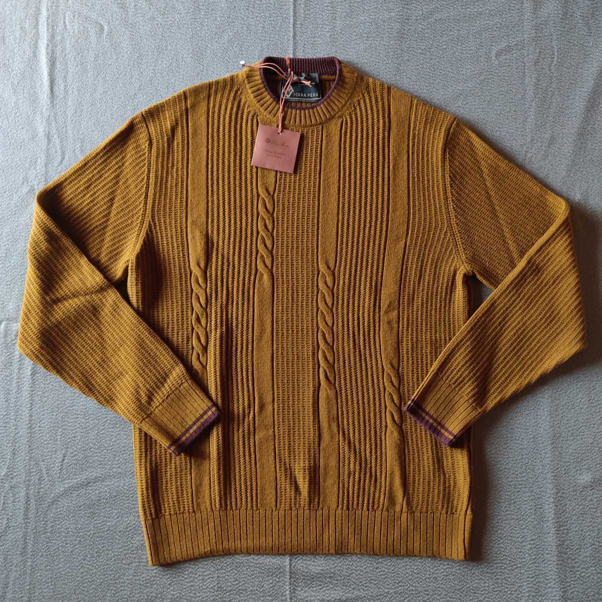 正規取扱店】 ロロピアーナ とても素晴らしい厚手のセーター 男性用