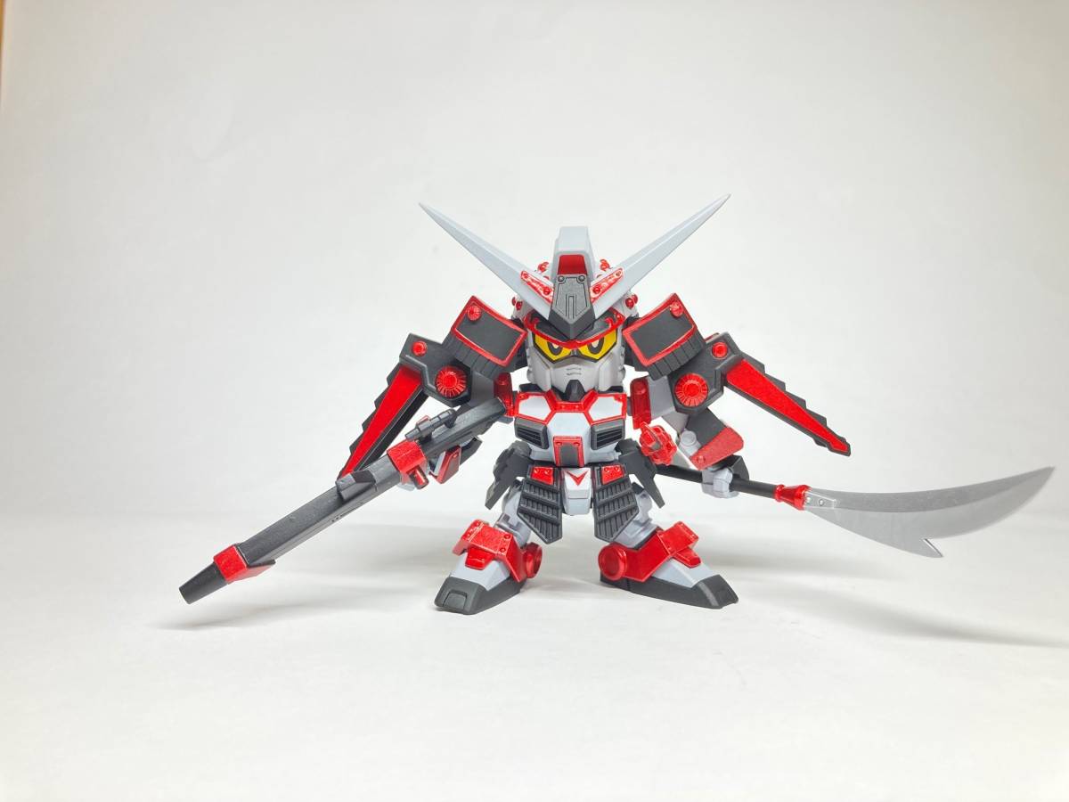 1円~ BB戦士 レジェンドBB 武者頑駄無 黒衣大鎧ver 武者ガンダム 完成