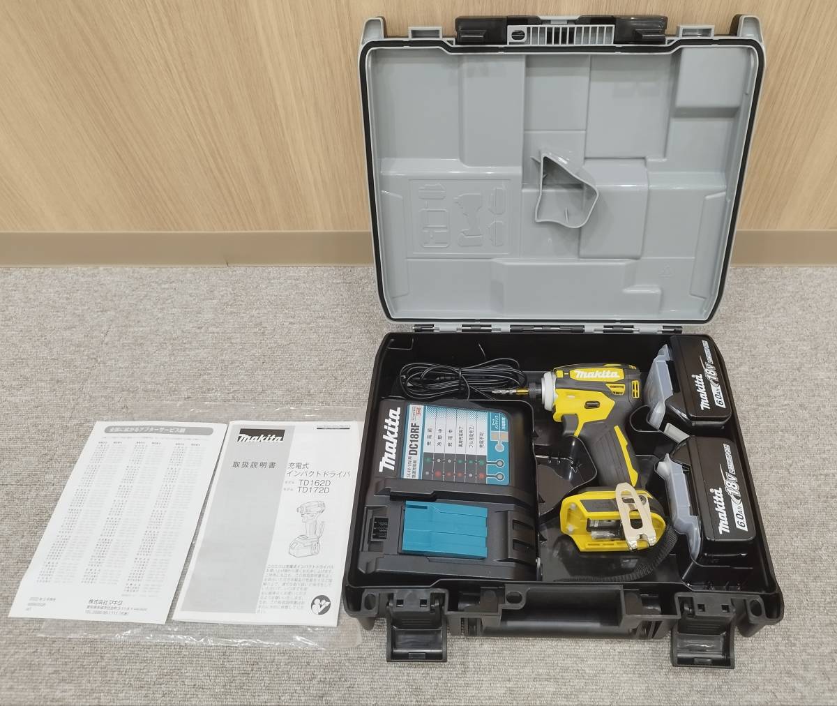 未使用品】 makita マキタ TD172DGX FY フレッシュイエロー | alfasaac.com