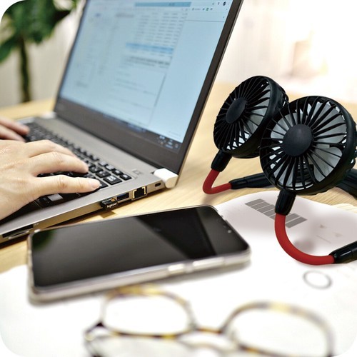  electric fan neck .. portable neck fan color leaving a decision to someone else /0028x1 pcs / free shipping 