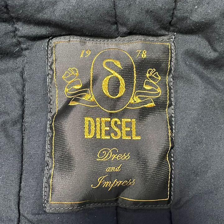 DIESEL ディーゼル ロングダウンコート ライナー付 RN93243ブラック