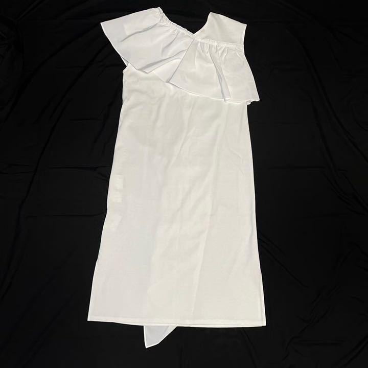 未使用タグ付き LE CIEL BLEU ルシェルブルー ワンピース 裾スリット