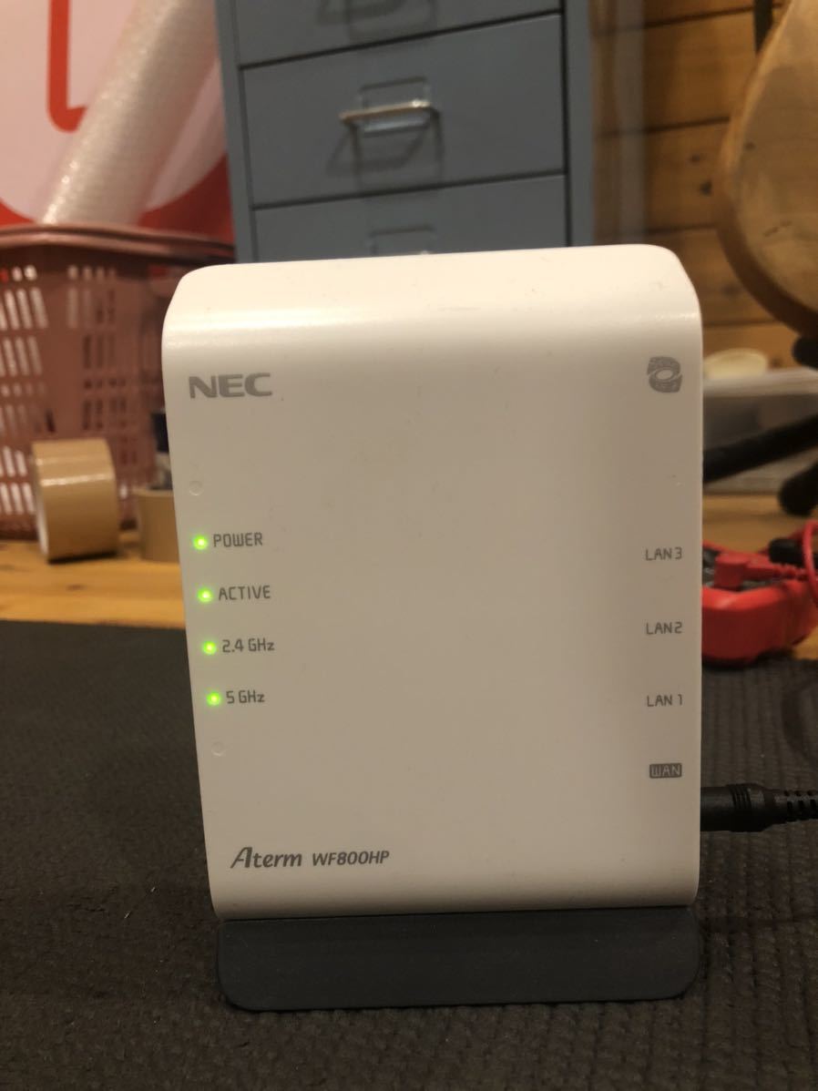 Aterm NEC 無線LANルーター Wi-Fi WF800HP