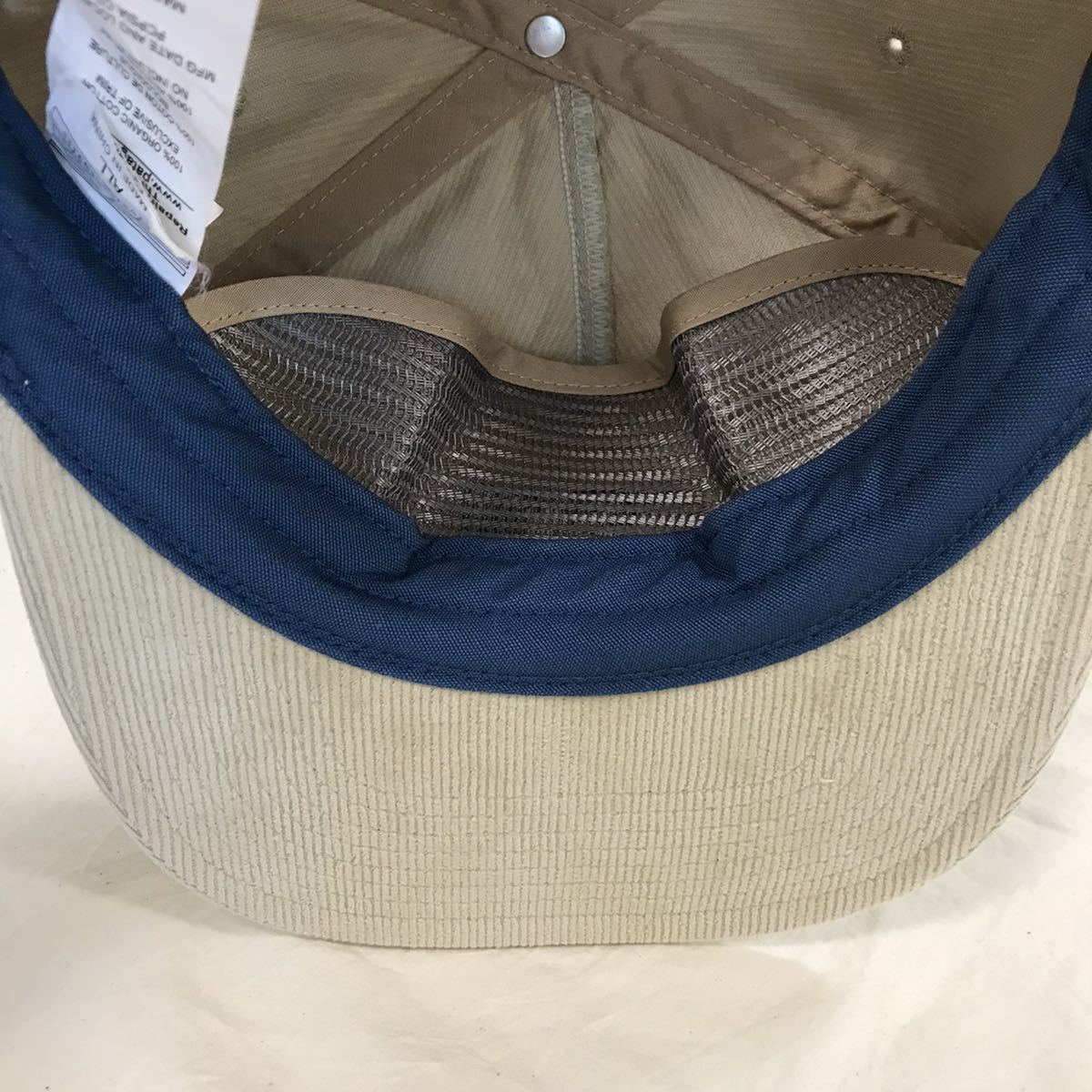 patagonia hokusai wave cap allパタゴニア 北斎 ウェーブ 波 コーデュロイ ロープ キャップ 帽子 ハット アウトドア キャンプ ビンテージ_画像7