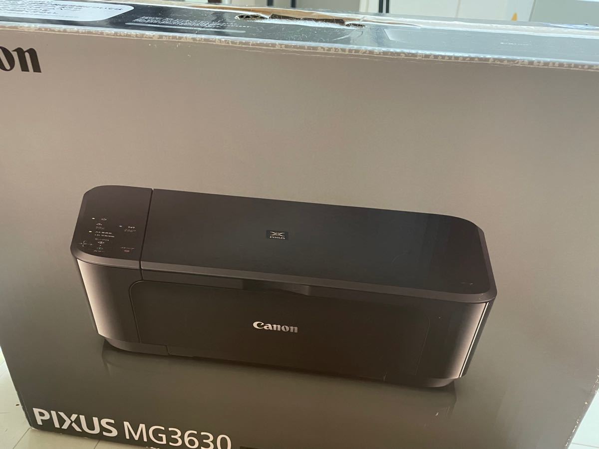 ジャンク品 Canon インクジェットプリンター複合機 PIXUS MG3630 BK ブラック