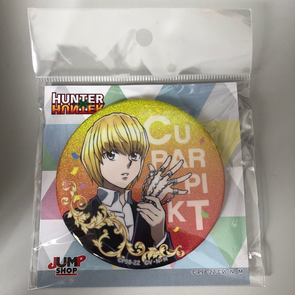 HUNTER×HUNTER ハンターハンター クラピカ グリッダー缶バッジ