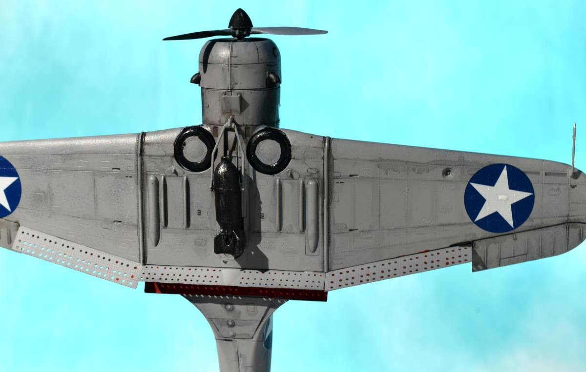 雅工房製1/72 アメリカ海軍急降下爆撃機SBD3CV６エンタープライズ所属　Clarence Wade Mcclusky大尉機ミッドウェー海戦時②_画像9