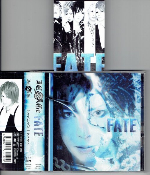 美品 帯 トレカ付　 ICe0AGe アイスレイジ 「FATE フェイト」 　CD+DVD V系　・送料無料_画像1