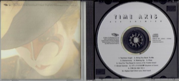 エース清水 TIME AXIS タイム・アクシス (聖飢魔Ⅱ) 1993年　美品CD・送料無料_画像3