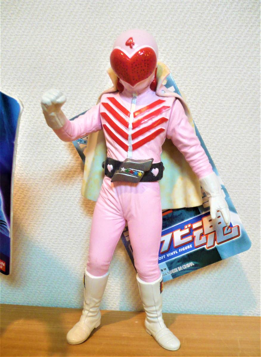 ソフビ魂 秘密戦隊ゴレンジャー アカレンジャー、アオレンジャー ソフビ魂 秘密戦隊ゴレンジャー アカレンジャー、アオレンジャー