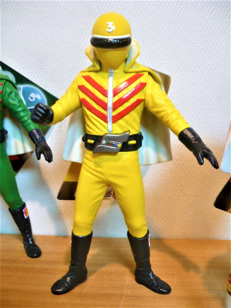 ソフビ魂 秘密戦隊ゴレンジャー アカレンジャー、アオレンジャー ソフビ魂 秘密戦隊ゴレンジャー アカレンジャー、アオレンジャー