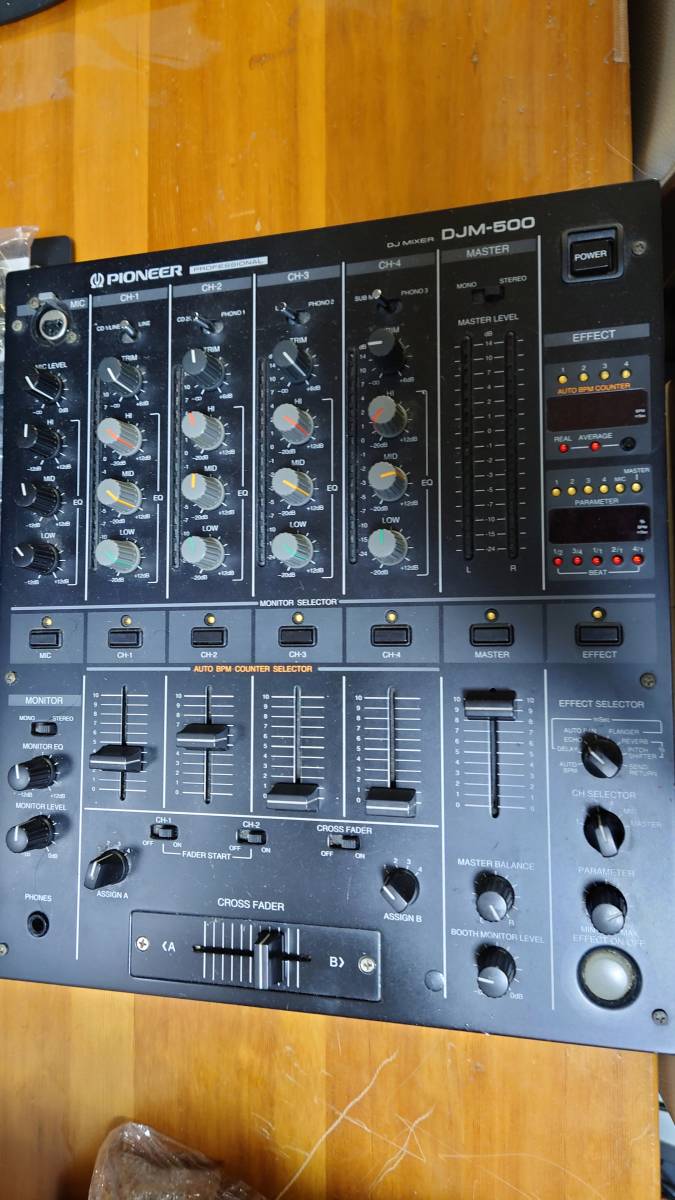 美しい  パイオニア　DJM-500 名機！Pioneer DJ機器
