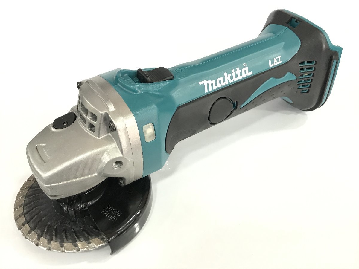 □美品 動作確認動画有り makita マキタ 充電式ディスクグラインダー