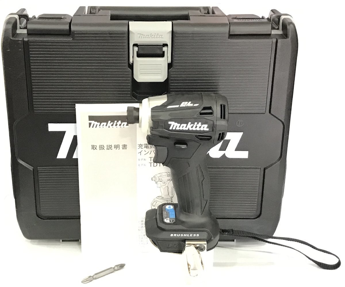 □未使用保管品 makita マキタ 18V 充電式インパクトドライバー TD172D