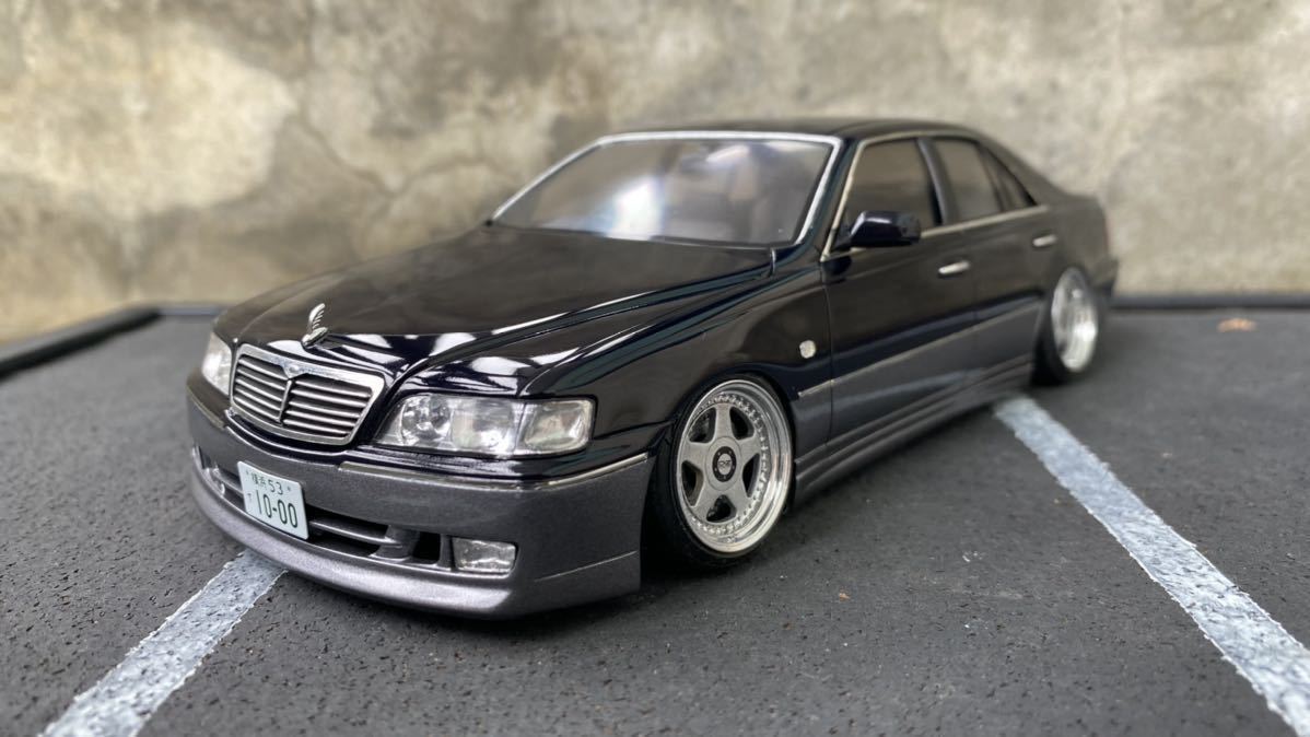 1/24 アオシマ Y33 シーマ 完成品 VIP オートクチュール item 1/24 アオシマ Y33 シーマ 完成品 VIP オートクチュール item