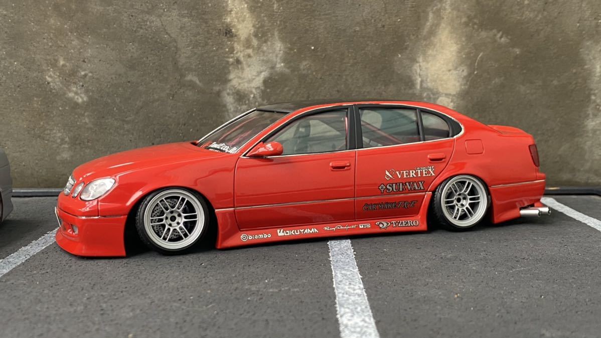 1/24 アオシマ JZS161 アリスト完成品 VERTEX ドリフト item 1/24 アオシマ JZS161 アリスト完成品 VERTEX ドリフト item