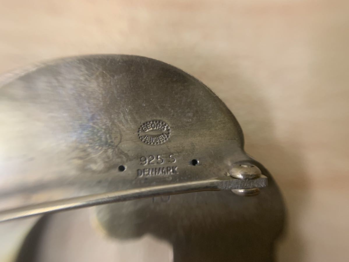 アクセサリー】GEORG JENSEN ジョージジェンセン 魚モチーフ シルバー