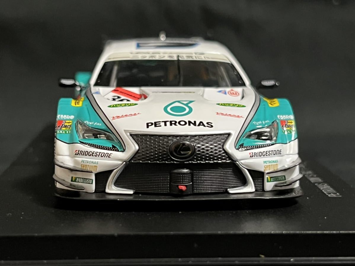 ミニカー Lexus RC F PETRONAS TOM'S 2015 1/43 エブロ 1/43 ペトロナス トムス RC F 2015 スーパーGT|Yahoo