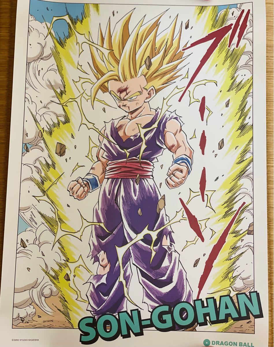 ドラゴンボール 原画 ポスター 公式 ジャンプフェスタ 鳥山明 孫悟空