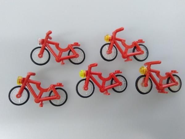 正規品 LEGO ミニフィグ用 バイク 5台 ＋ 自転車 10台 合計15台 大量 まとめ売り ※レゴフレンズ レゴシティ にも_画像4