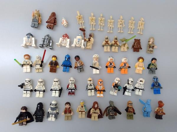 ヤフオク! - 正規品 LEGO ミニフィグ スターウォーズ 50体 大量...