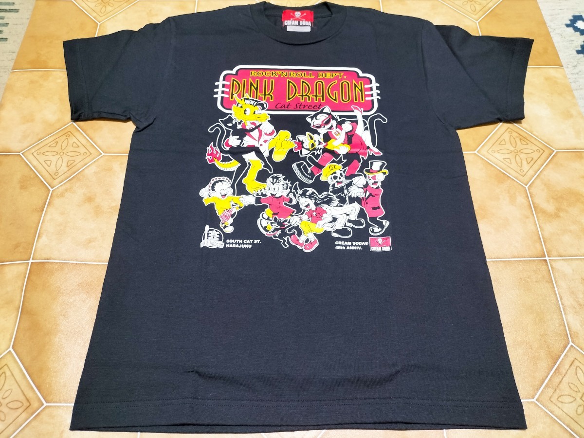 65 CREAM SODA Tシャツ Mサイズ 新品 クリームソーダ 45th 65 CREAM SODA Tシャツ Mサイズ 新品 クリームソーダ 45th