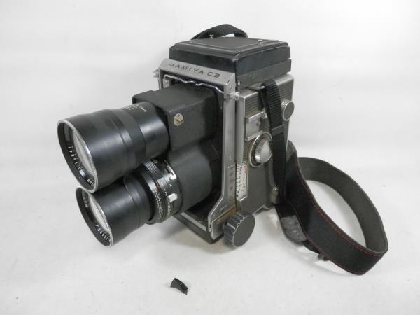ΠMAMIYA C3 Professional　SEKOR 250mm　ｆ＝6.3　2眼レフカメラ　ビンテージ　レトロ　アンティーク　OLD　マミヤ　レンズ