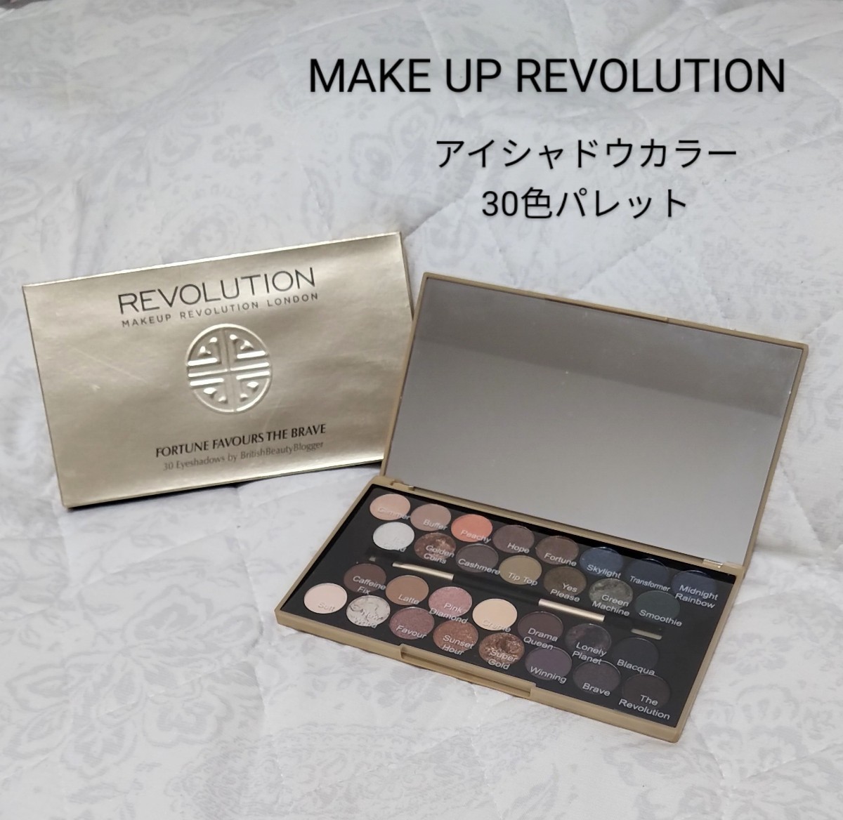 未開封:MAKEUPREVOLUTION (メイクアップレボリューション) アイシャドウパレットフォーチュンフェイバーズザブレイブ 未開封:MAKEUPREVOLUTION (メイクアップレボリューション) アイシャドウパレットフォーチュンフェイバーズザブレイブ