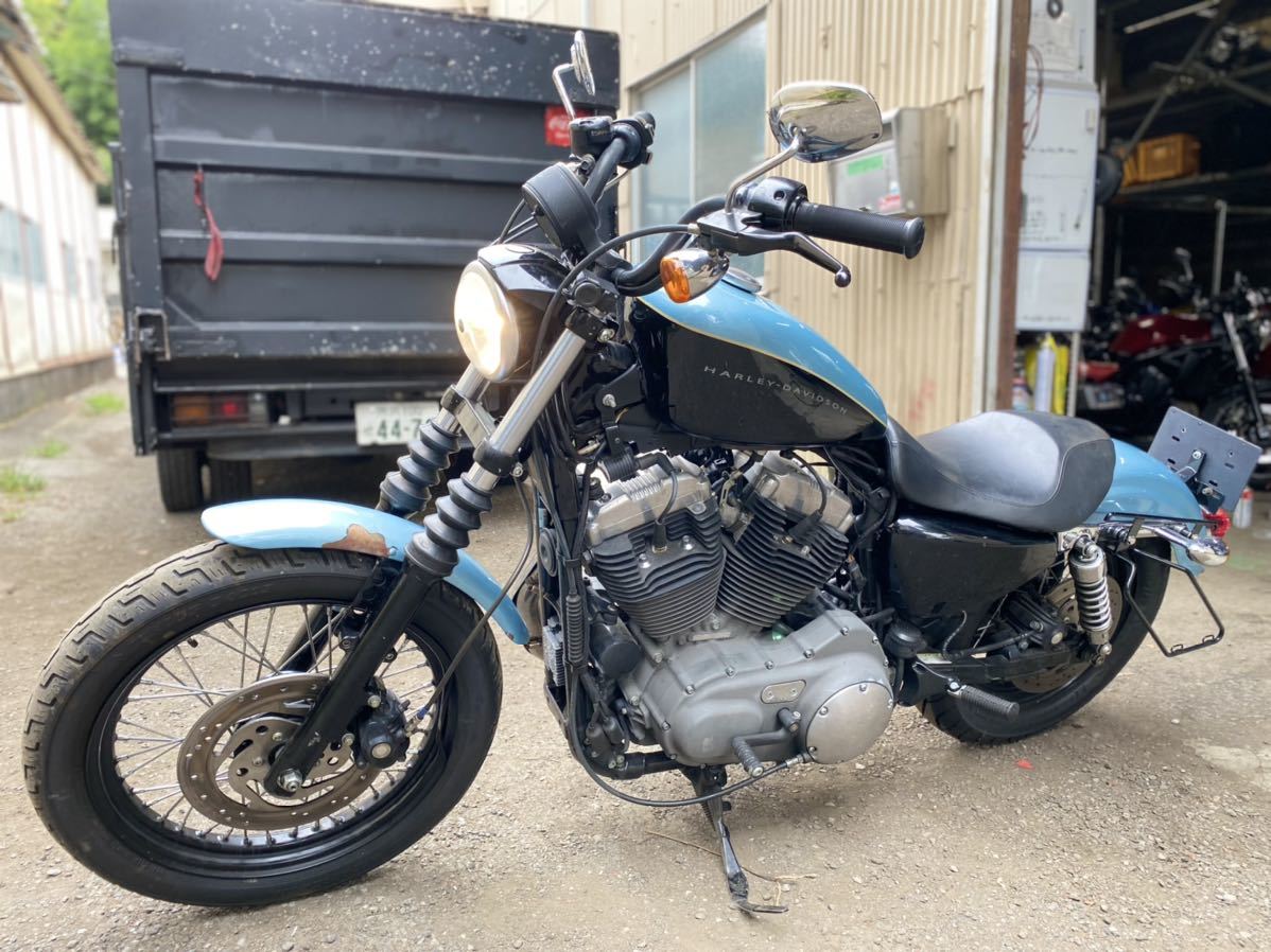 ハーレーダビッドソン XL1200N スポーツスター 走行24464キロ エンジン