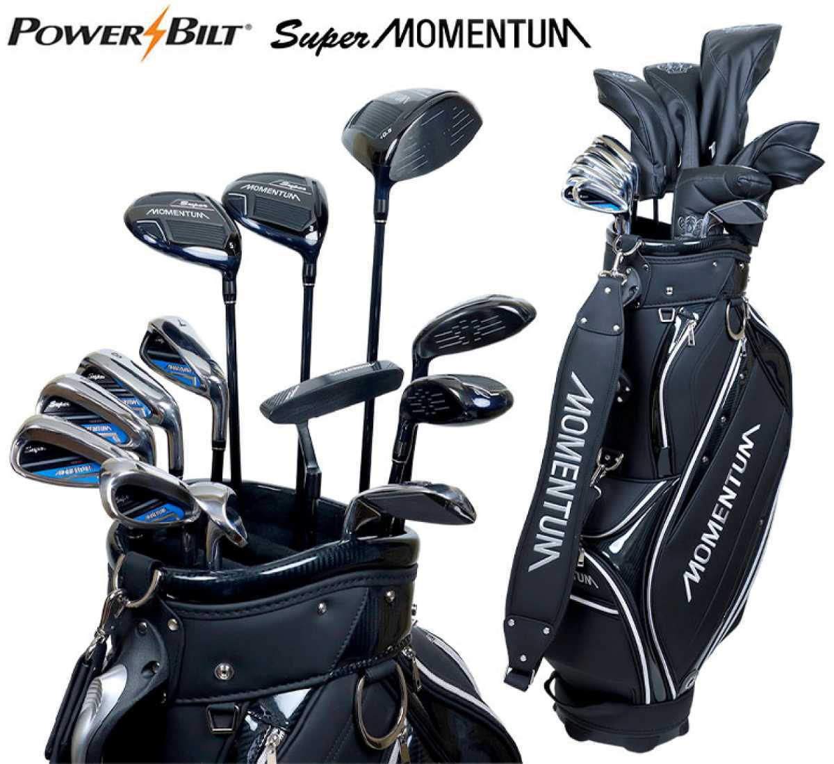 新品☆最高級!Momentum ゴルフ初心者 メンズ ゴルフ クラブセット www