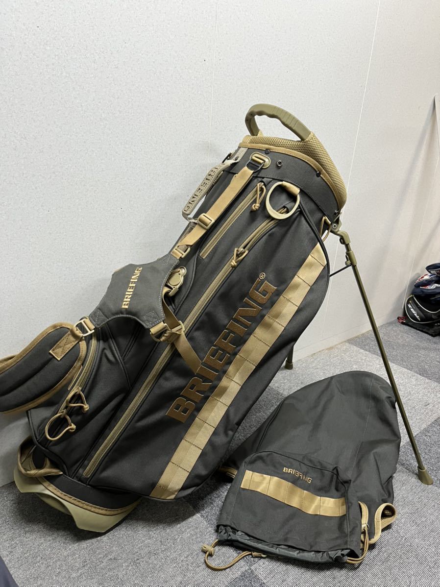 送料無料 超希少 美品 限定 ブリーフィング コヨーテ キャディバッグ
