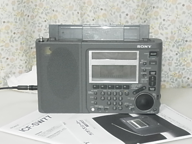 想像を超えての ソニー 高性能ラジオ ICF-SW77 ICF-SW77