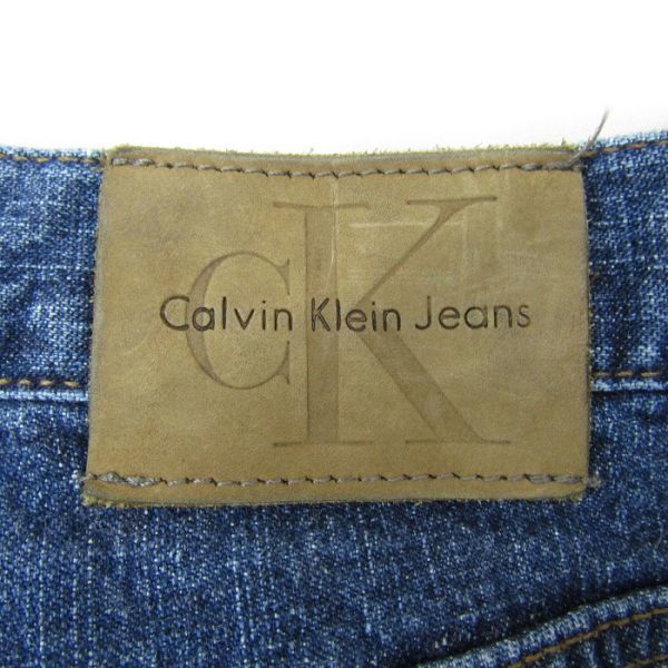 サイズ 6 W29程度 カルバンクライン Calvin Klein フレア ブーツカット デニム パンツ ジーンズ 古着 2AU1099_画像9